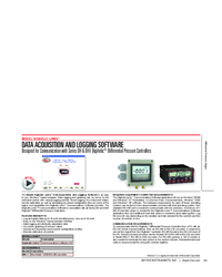 Thumbnail of document Data Sheet - DIGIHELIC LINKS -  Data Acquisition & Logging Software